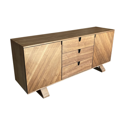 Bufetera moderna, mueble de madera, bufetera de madera