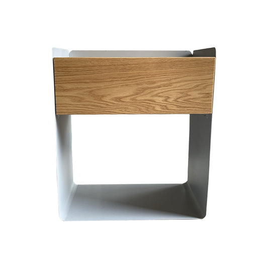 Buró estilo moderno con cajón de encino