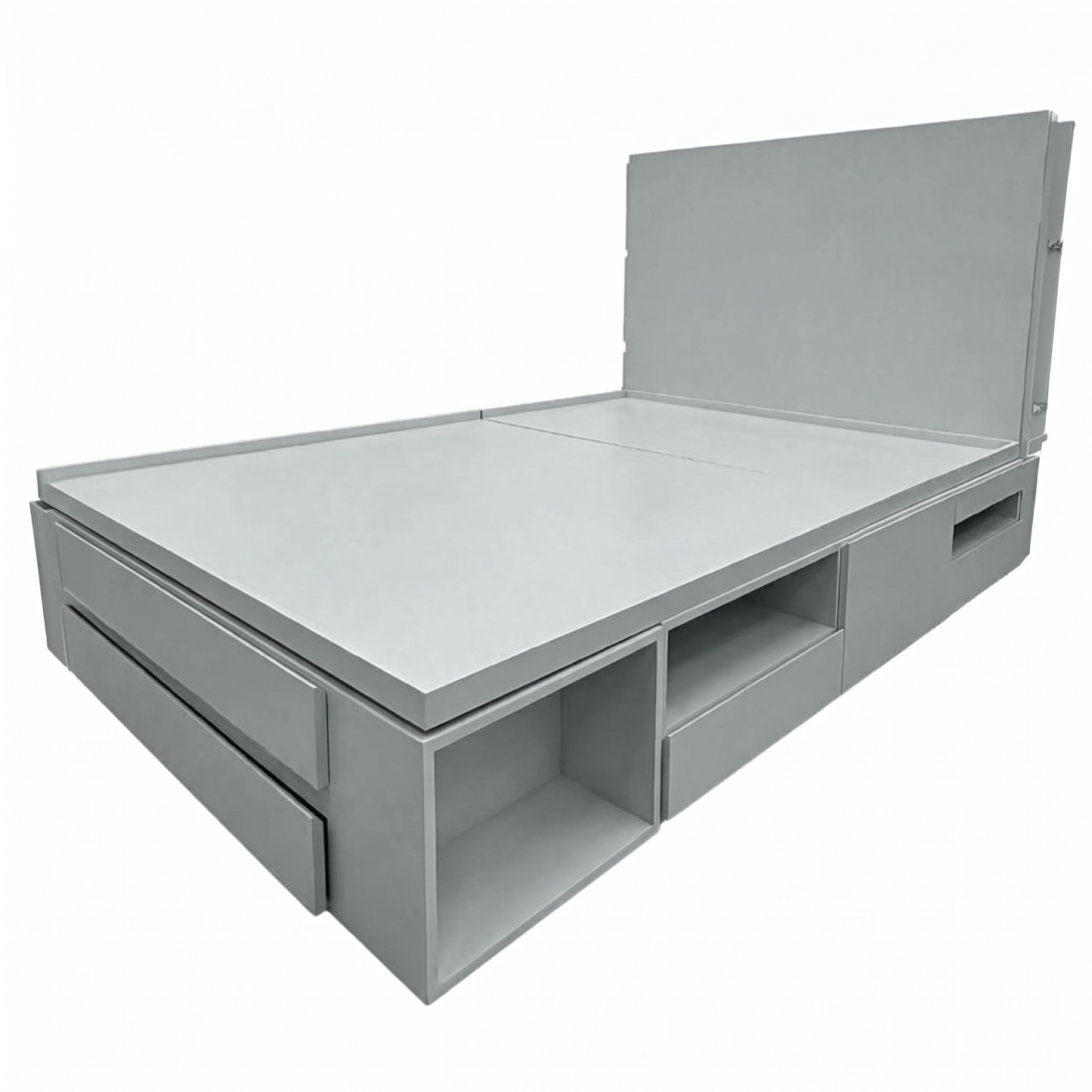 Base de cama con cajones integerados.