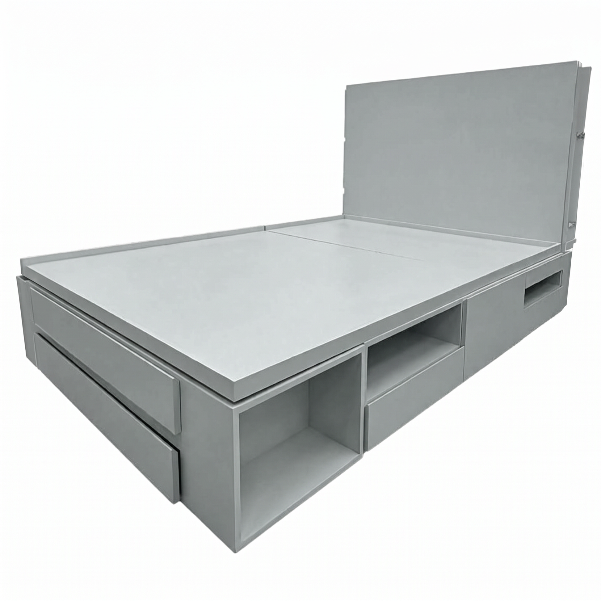 Base de cama con cajones integerados.