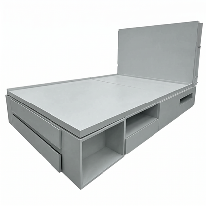 Base de cama con cajones integerados.