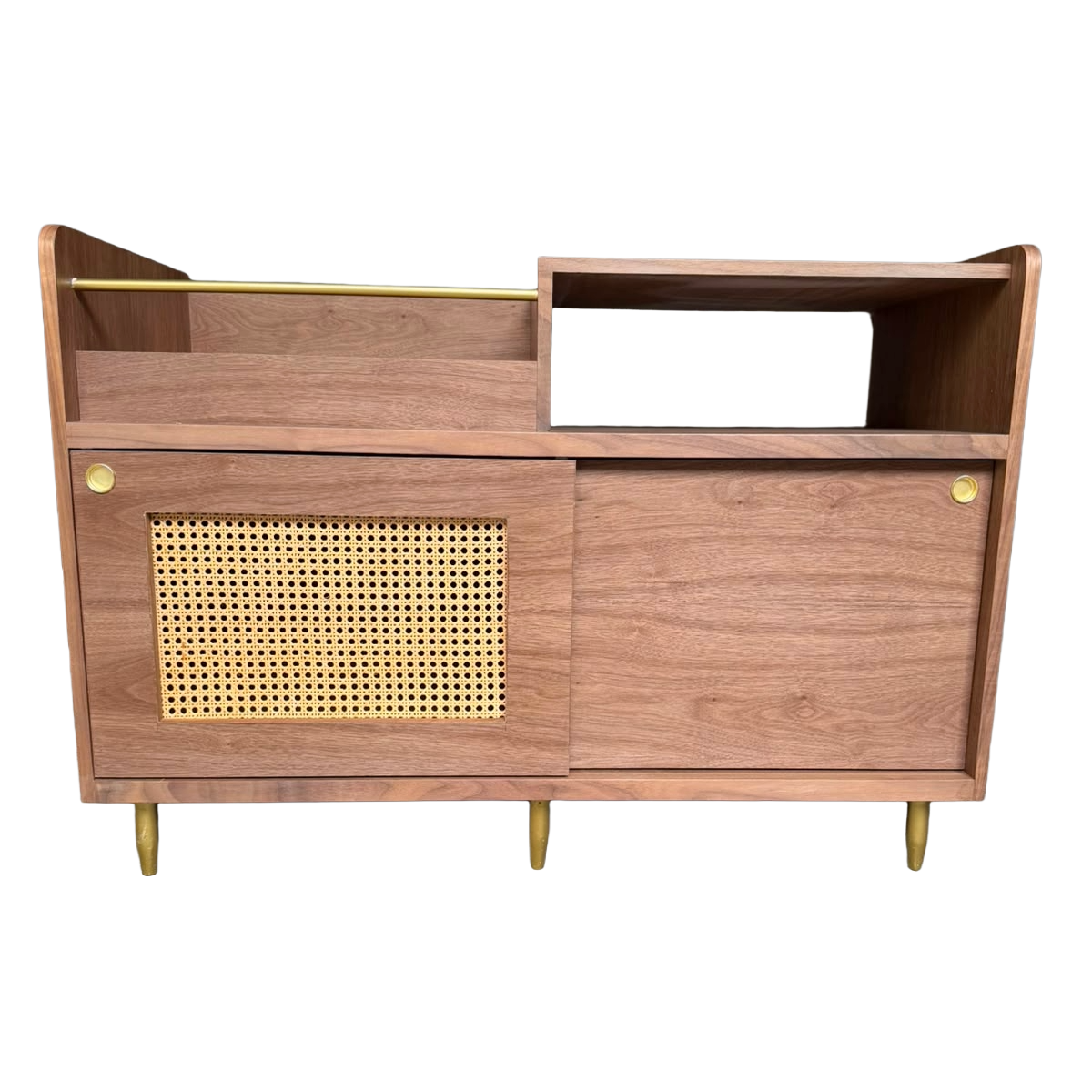 Mueble para vinyl de una toma frontal.