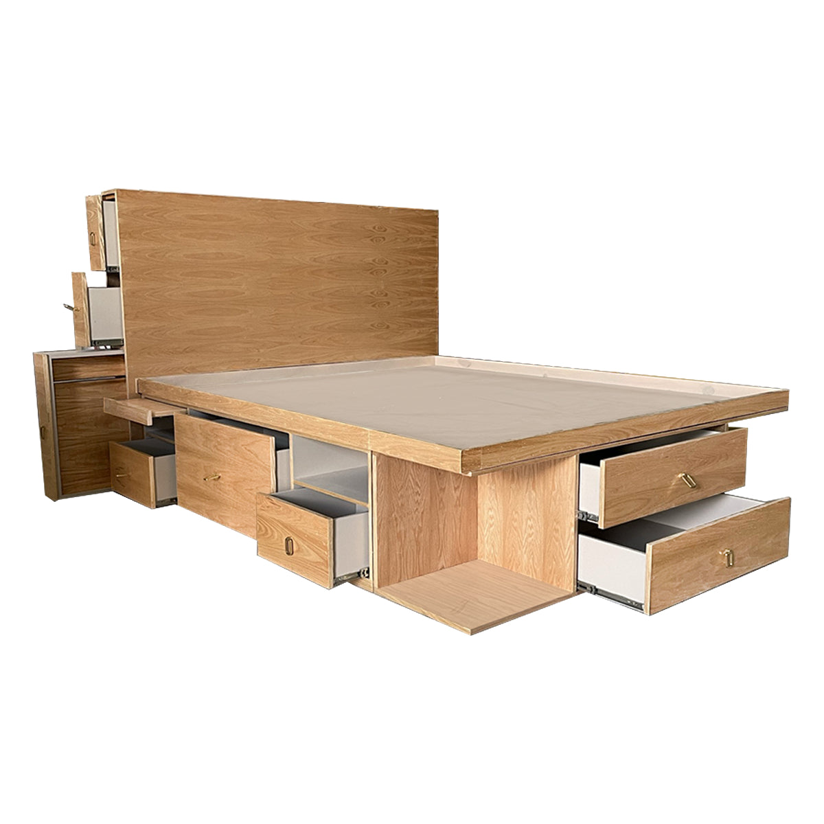 Base de cama con cajones Oslo  Wooden Box. – Wooden Box Mx