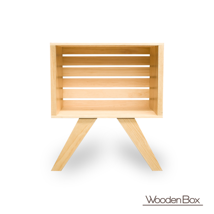 Buró Paolo Natural, mueble en color natural, estilo práctico y minimalista.